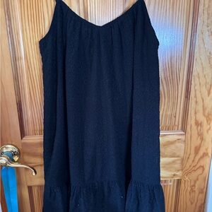 Madewell Black dress with Branded Neck Label